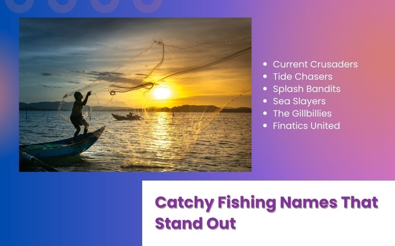 Catchy fishing names for standout teams