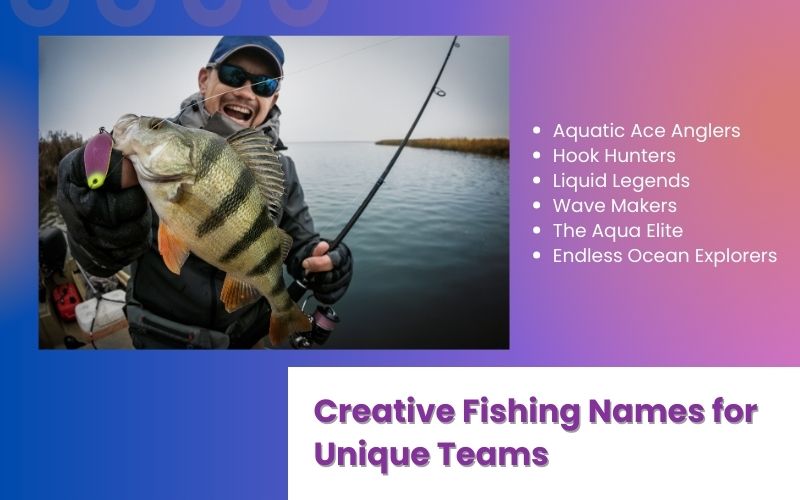 Creative fishing names for unique and imaginative teams